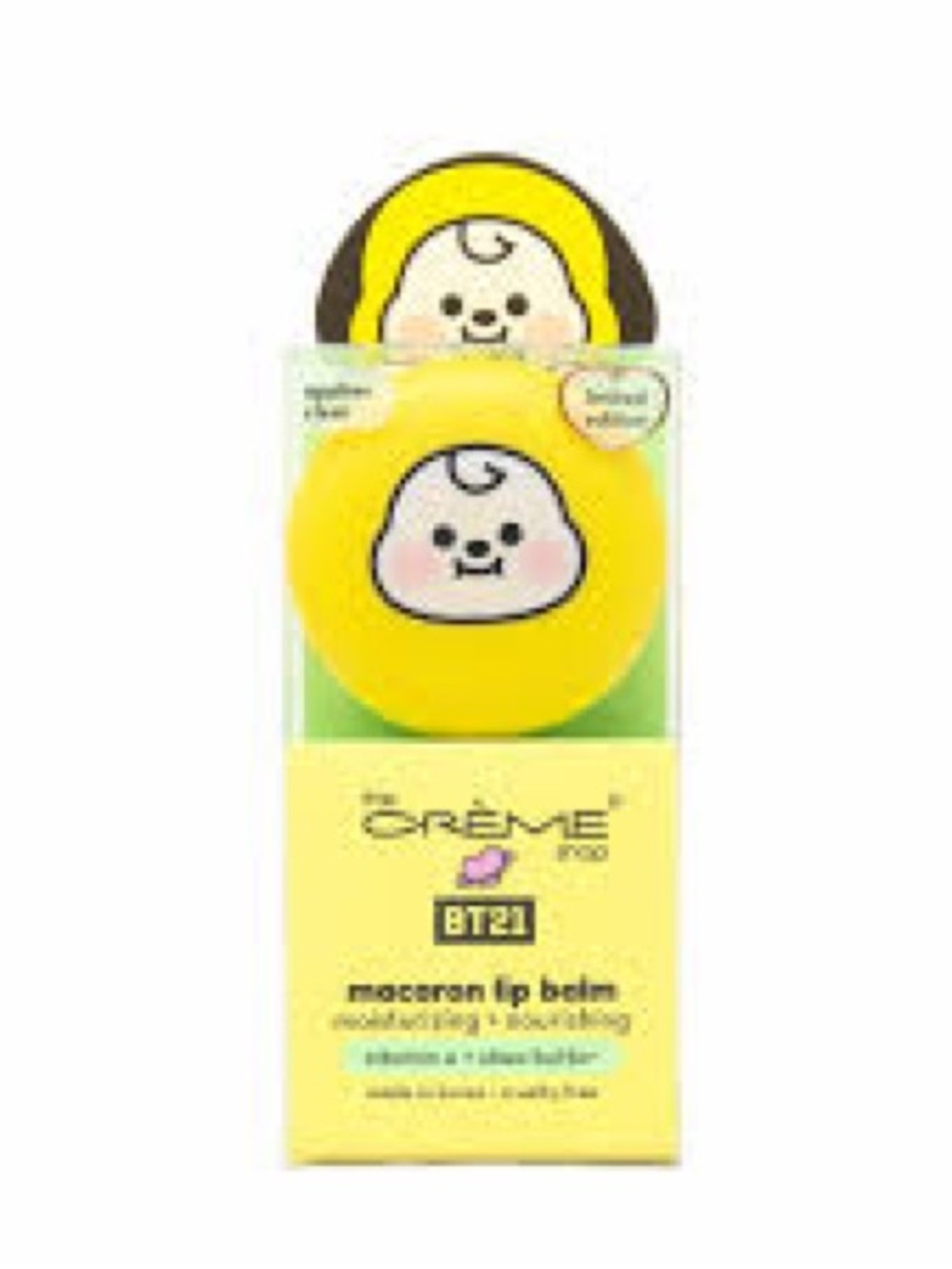 BT21 Macaron Lip Balm - Yellow